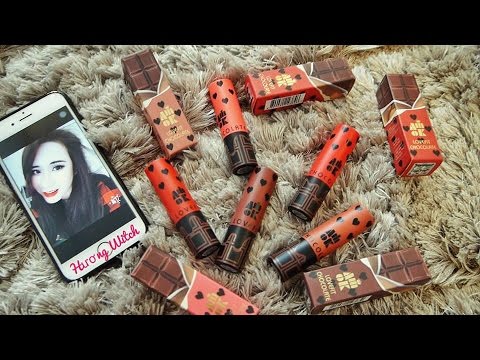 Amok Lovefit Chocolate - swatch review | Hương Witch