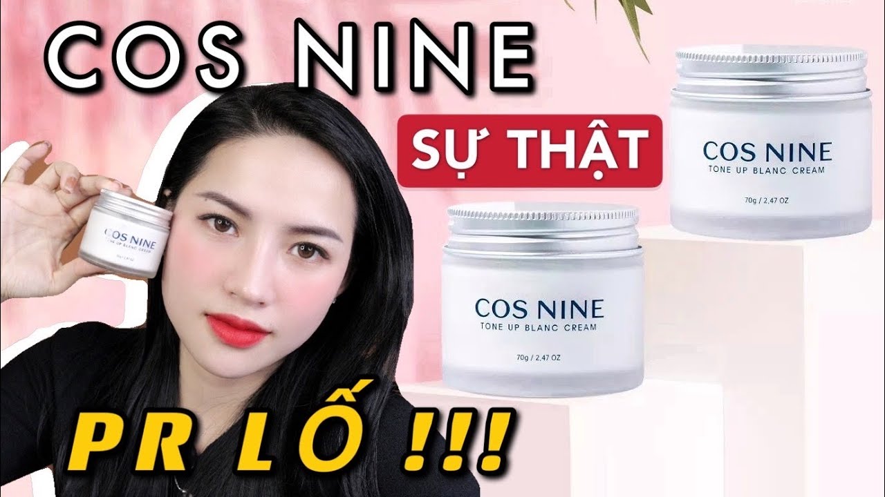 [REVIEW] Kem dưỡng trắng nâng tone COSNINE | Made in Korea mà Hàn không có BÁN !!!! :))