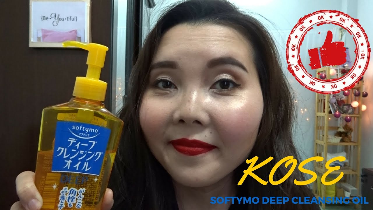 Review Dầu Tẩy Trang Kose Softymo Deep Cleansing Oil | Petitemeow257